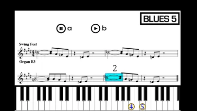 ภาพหน้าจอของ Piano Sheet Reading