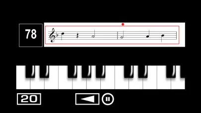 ภาพหน้าจอของ Piano Sheet Reading