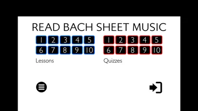 Captures d'écran de Read Bach Sheet Music PRO