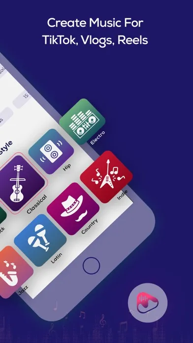 MusyCraft: AI Music Generator应用截图