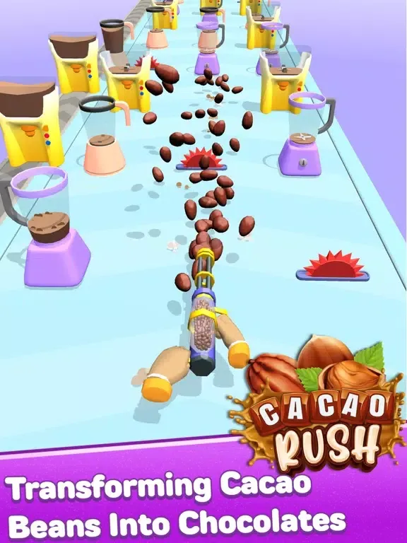 Cacao Rush iPad 應用截圖