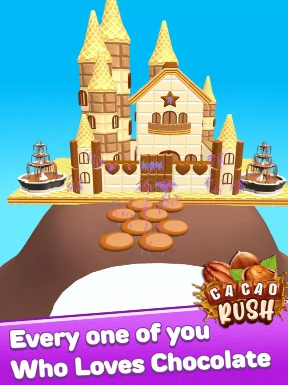 Cacao Rush iPad 應用截圖