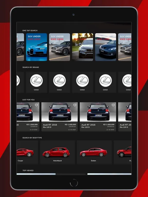 Zrzuty ekranu Motor App iPad 