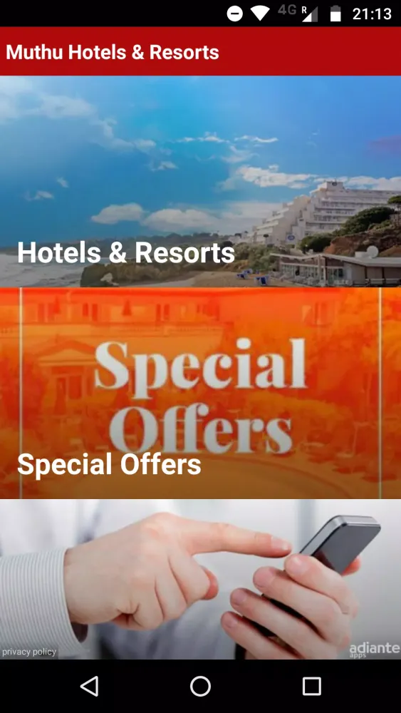Muthu Hotels & Resorts Screenshots