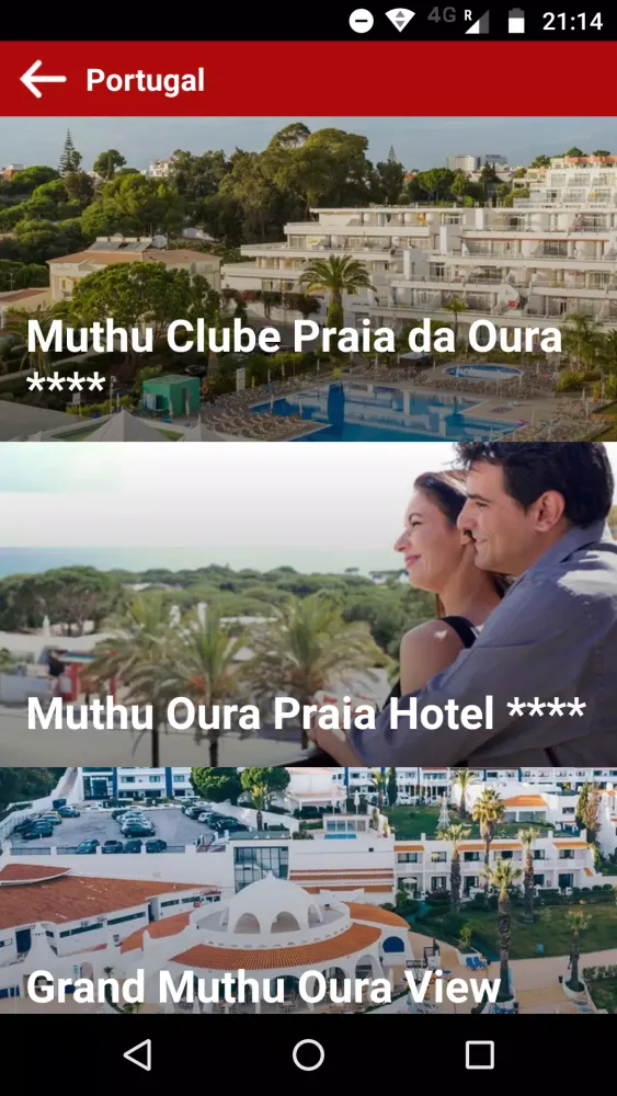 Muthu Hotels & Resorts Screenshots