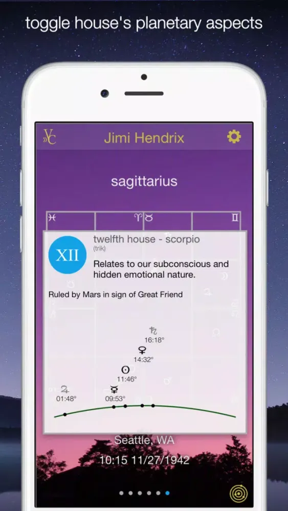 Vedic Charts Screenshots
