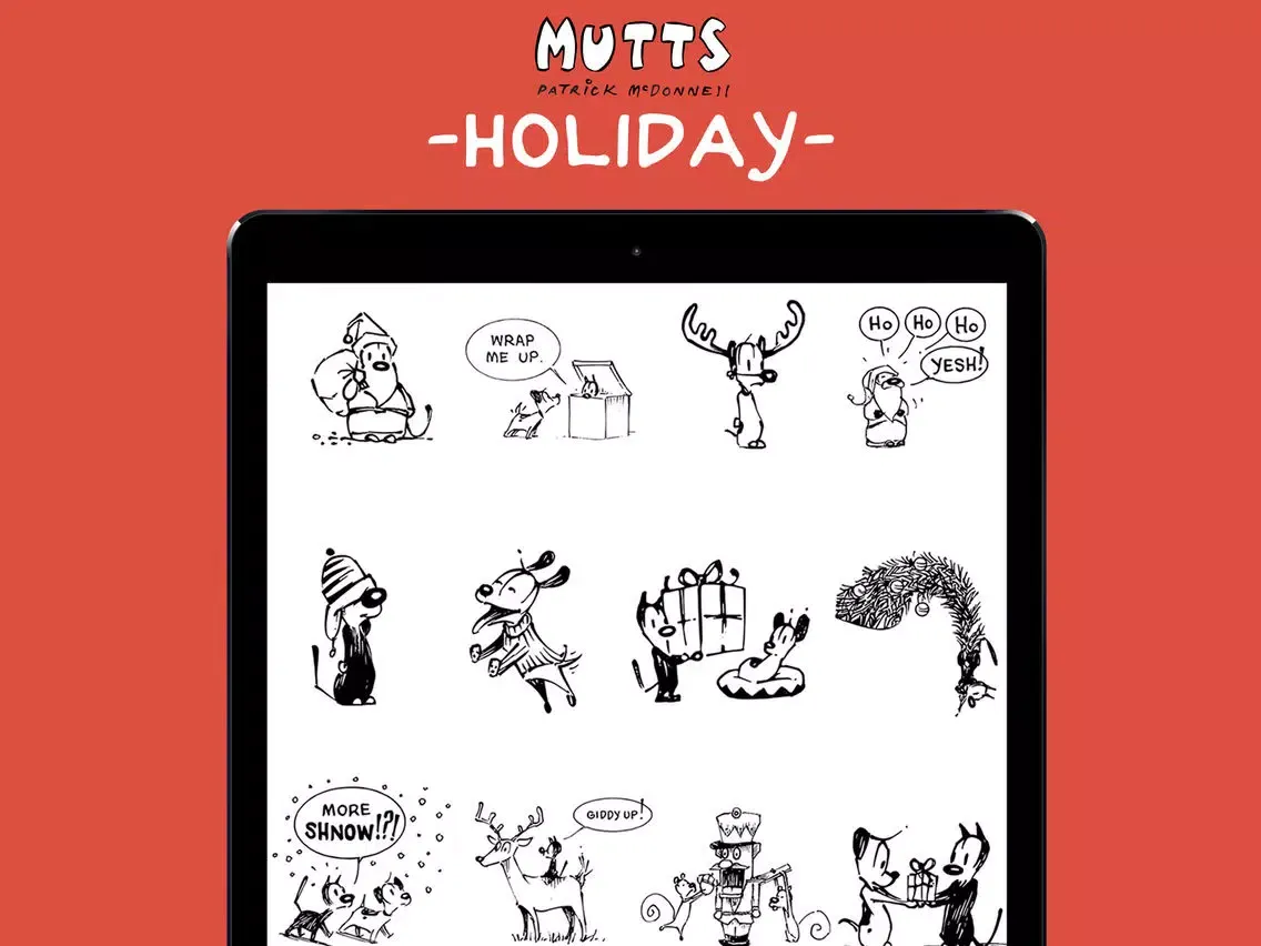 MUTTS: Holiday Mooch & Earl iPad  Ekran Görüntüleri
