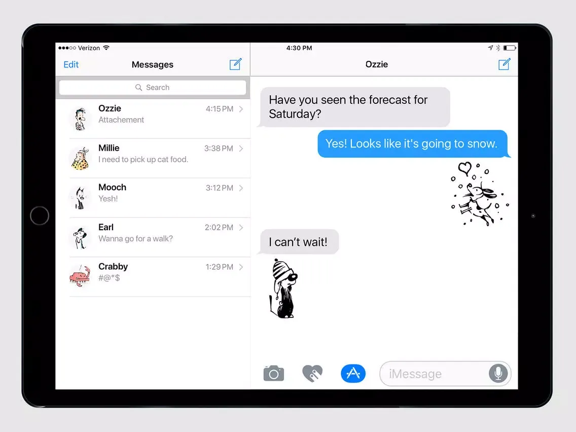MUTTS: Holiday Mooch & Earl iPad  Ekran Görüntüleri