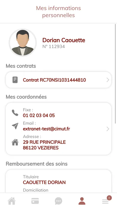 Capturas de tela do MPV à portée de main
