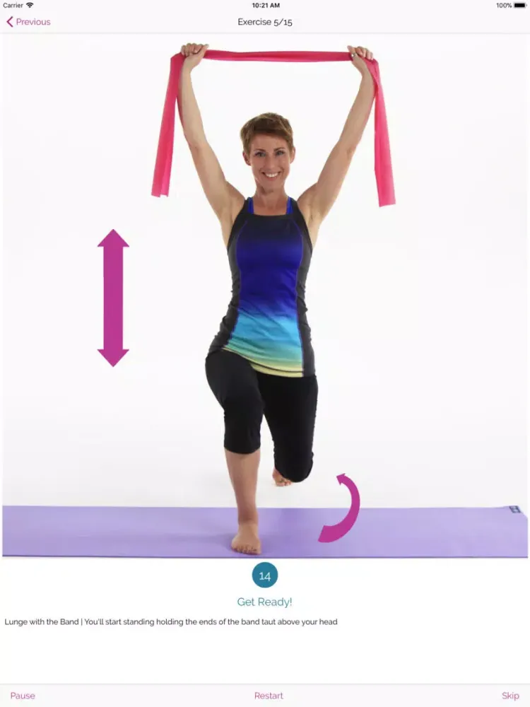 Tangkapan layar A Million MUTU Mama Workouts iPad 