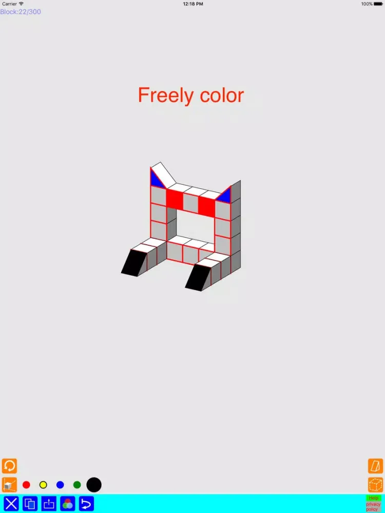 Aya's Blocks iPad  Screenshots