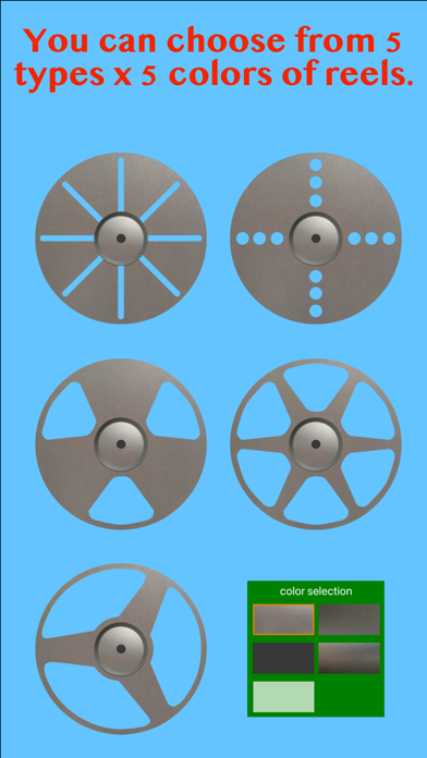 ReelToReelLike MusicPlayer Screenshots