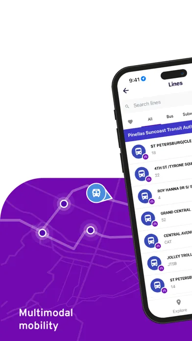 Captures d'écran de Muuf: Real-time Transit