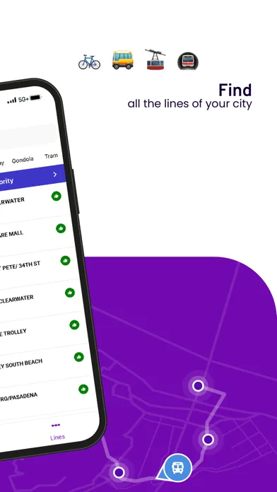 Captures d'écran de Muuf: Real-time Transit