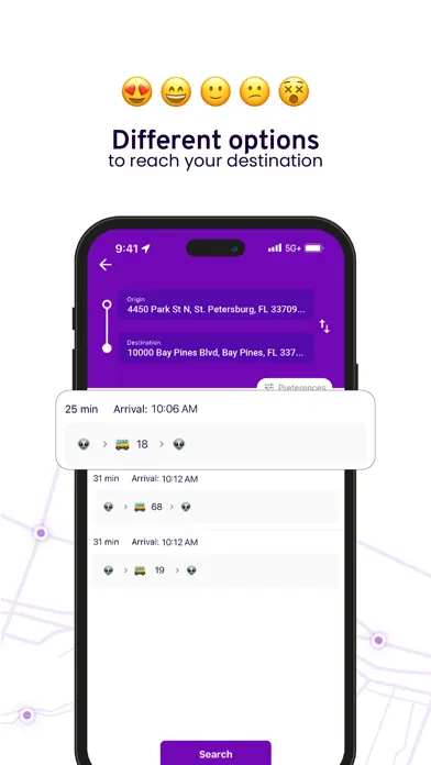 Captures d'écran de Muuf: Real-time Transit
