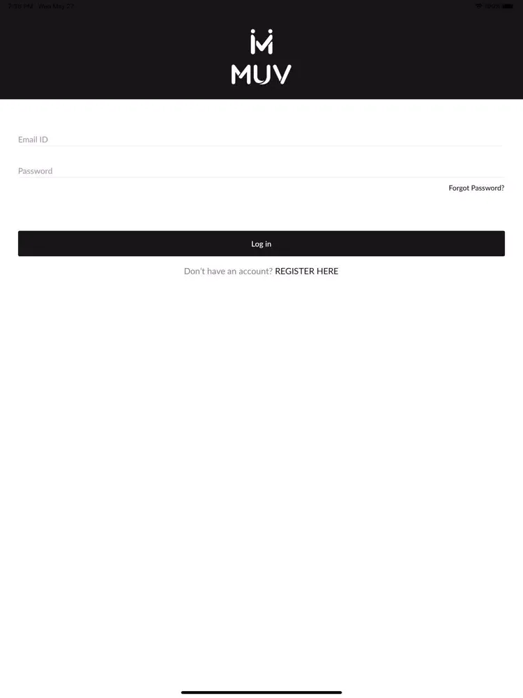 MUV Negocios iPad  Screenshots