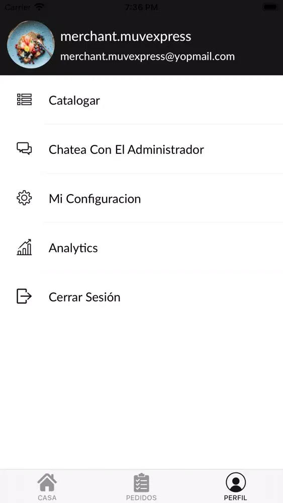 MUV Negocios Screenshots