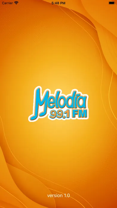 ภาพหน้าจอของ Radio Melodía