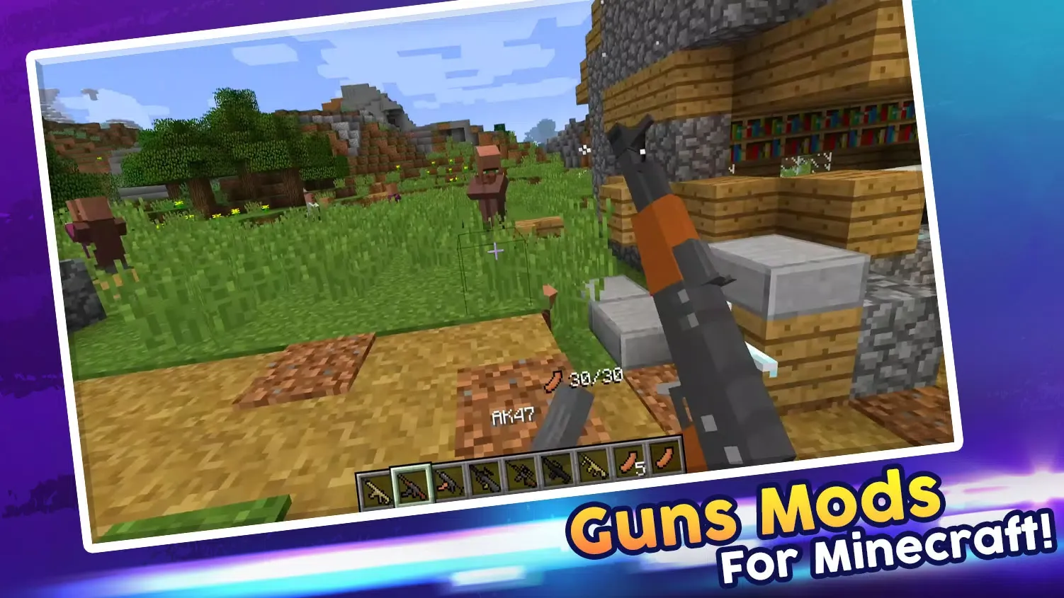 Zrzuty ekranu Guns & Weapons Minecraft Mod