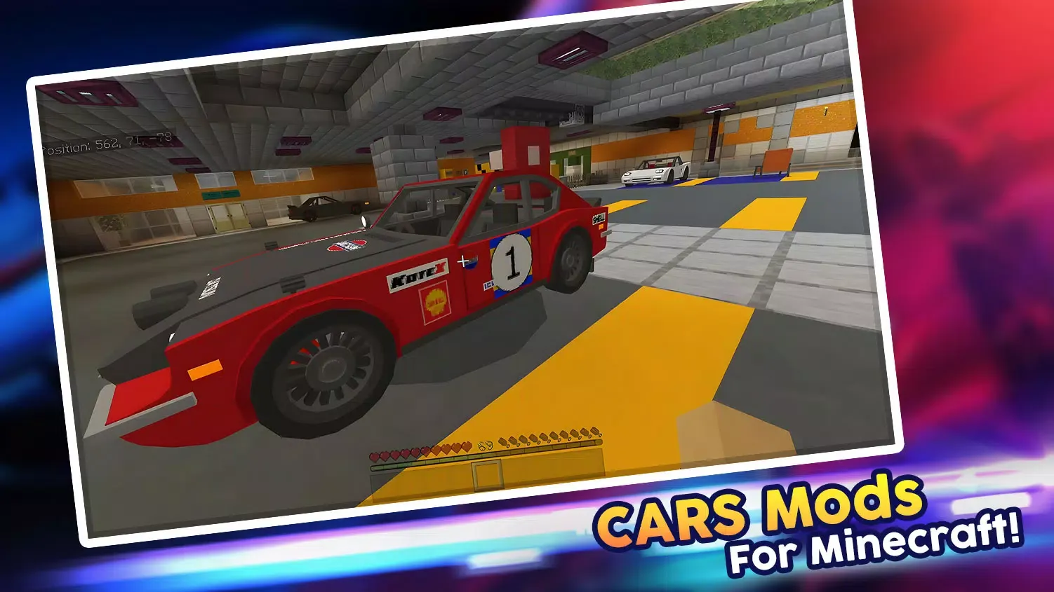 Cars Vehicle Mod for Minecraft Screenshots