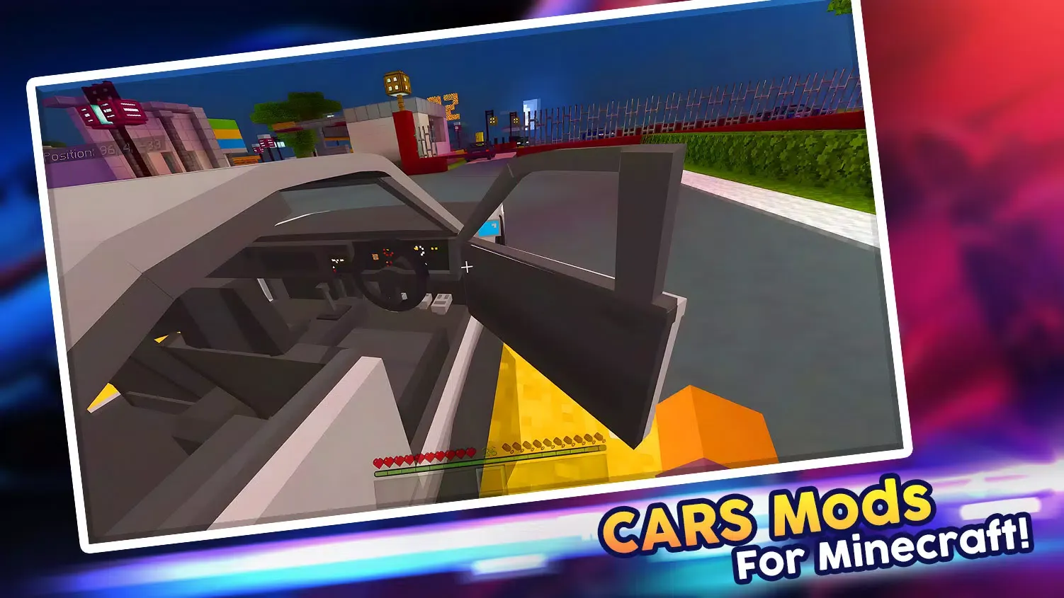 Cars Vehicle Mod for Minecraft Screenshots