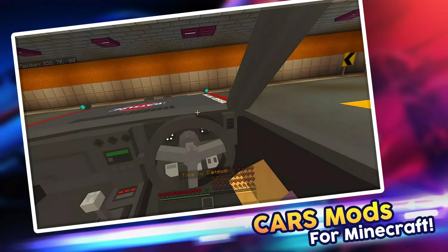 Cars Vehicle Mod for Minecraft Screenshots