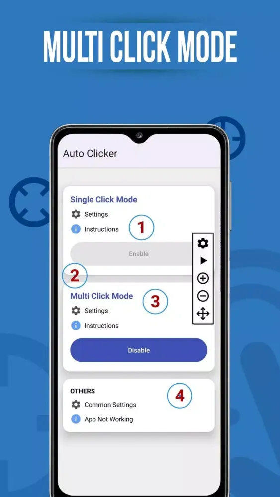 Screenshot di Auto Clicker - Tap Automatic