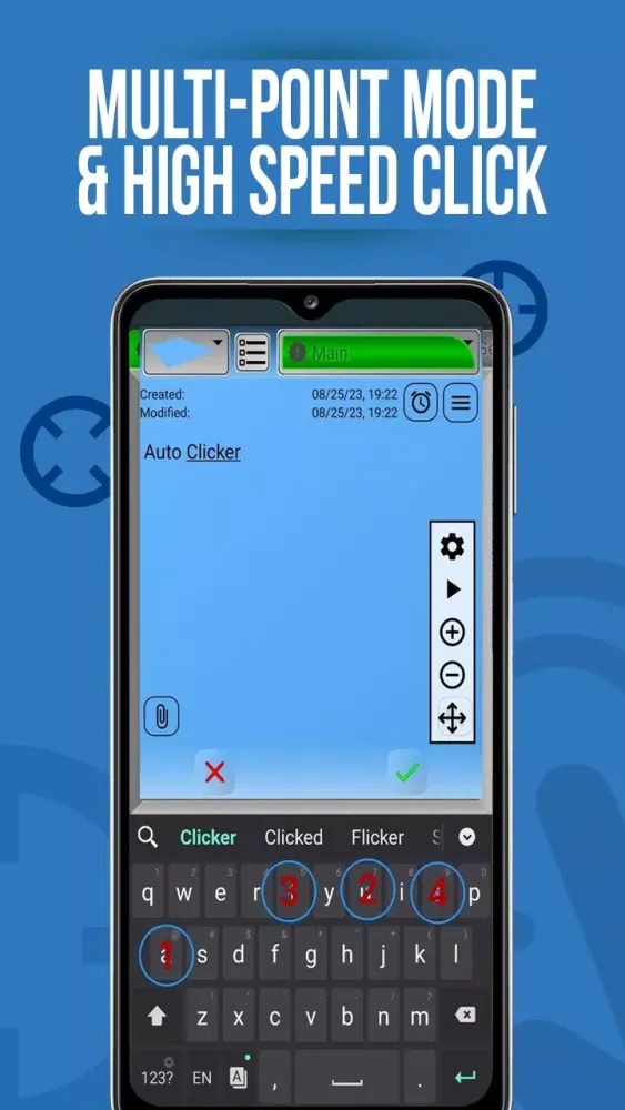 Screenshot di Auto Clicker - Tap Automatic
