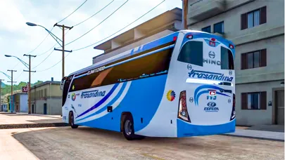 صور Bus Games Coach Bus Driving 3D