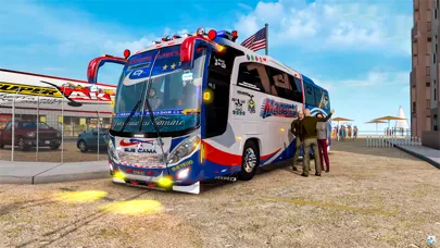 صور Bus Games Coach Bus Driving 3D
