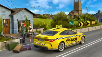 City Taxi Simulator Game 3D Screenshots