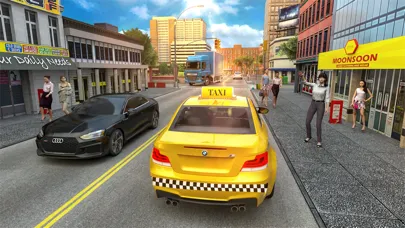 City Taxi Simulator Game 3D Screenshots
