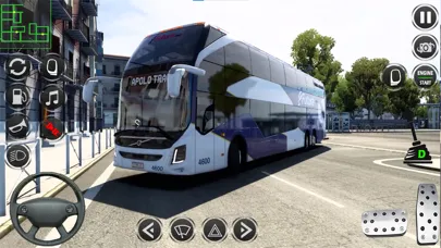 Euro Bus Driving Bus Game 3D स्क्रीनशॉट