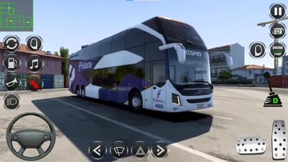 Euro Bus Driving Bus Game 3D स्क्रीनशॉट