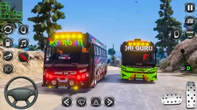 Euro Bus Driving Bus Game 3D स्क्रीनशॉट