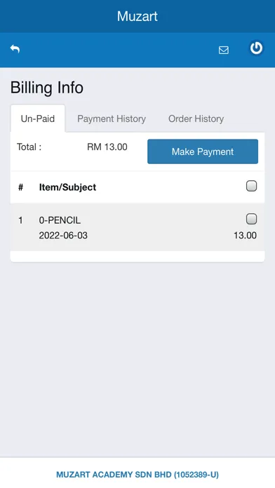 Screenshot di MuzArt.com MYS