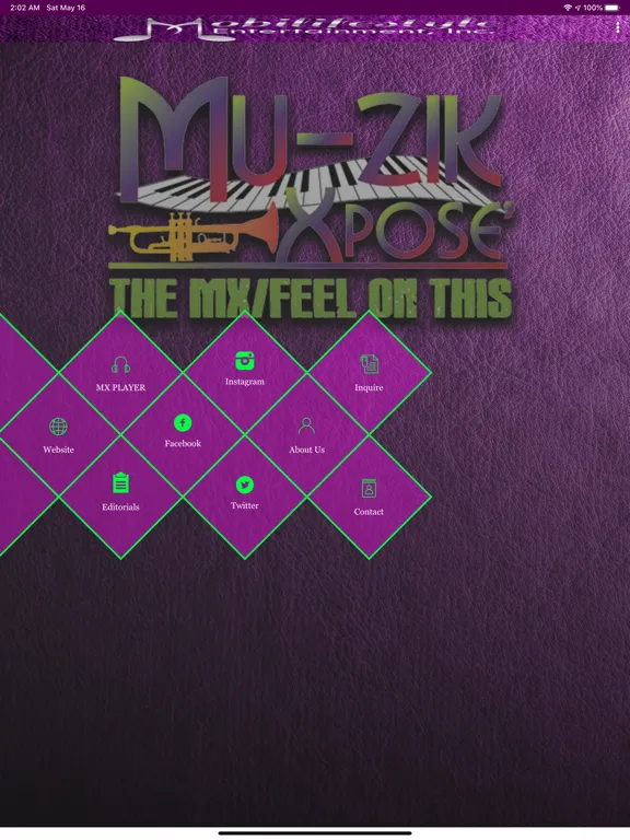 Mu-Zik Xpose Radio iPad  স্ক্রিনশট