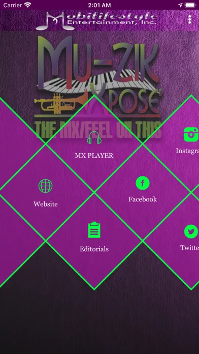 Mu-Zik Xpose Radio স্ক্রিনশট