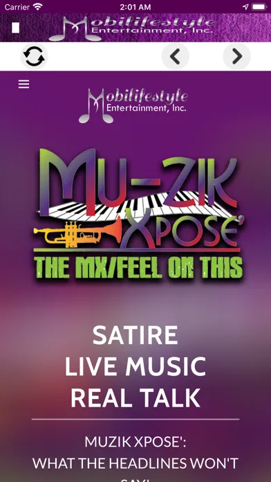 Mu-Zik Xpose Radio স্ক্রিনশট