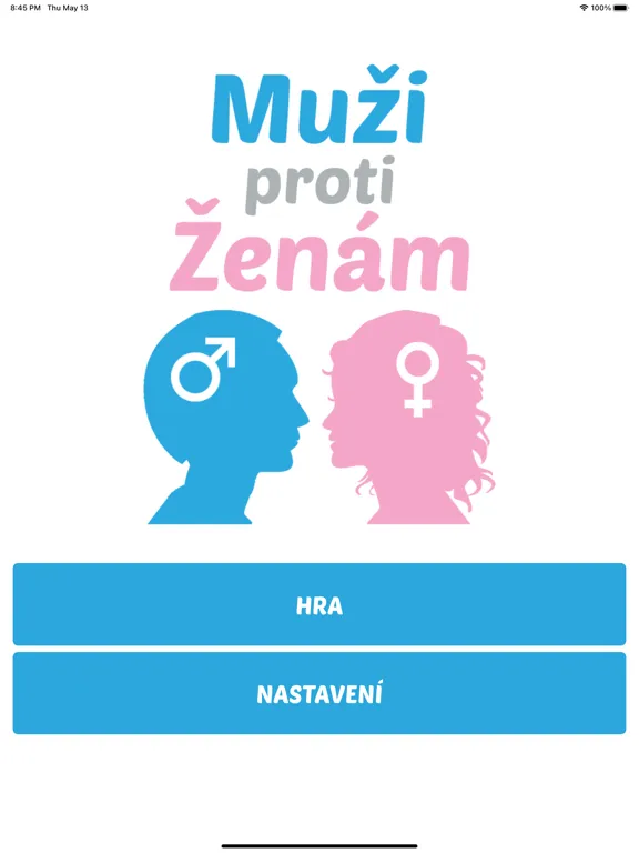 Muži proti Ženám iPad 应用截图
