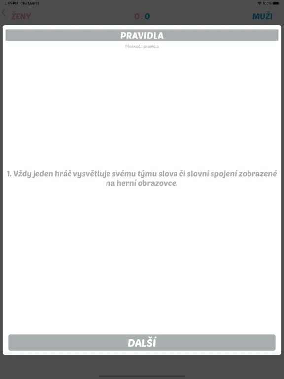 Muži proti Ženám iPad 应用截图
