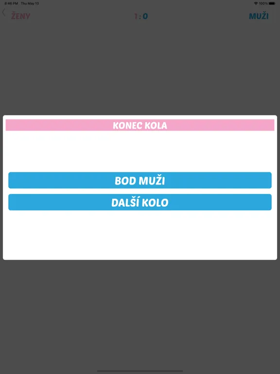 Muži proti Ženám iPad 应用截图