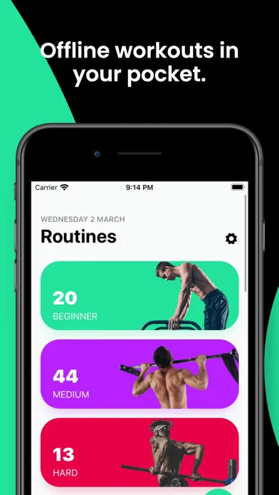 Capturas de pantalla de Street Workout Training App