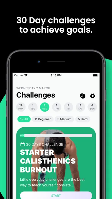 Capturas de pantalla de Street Workout Training App