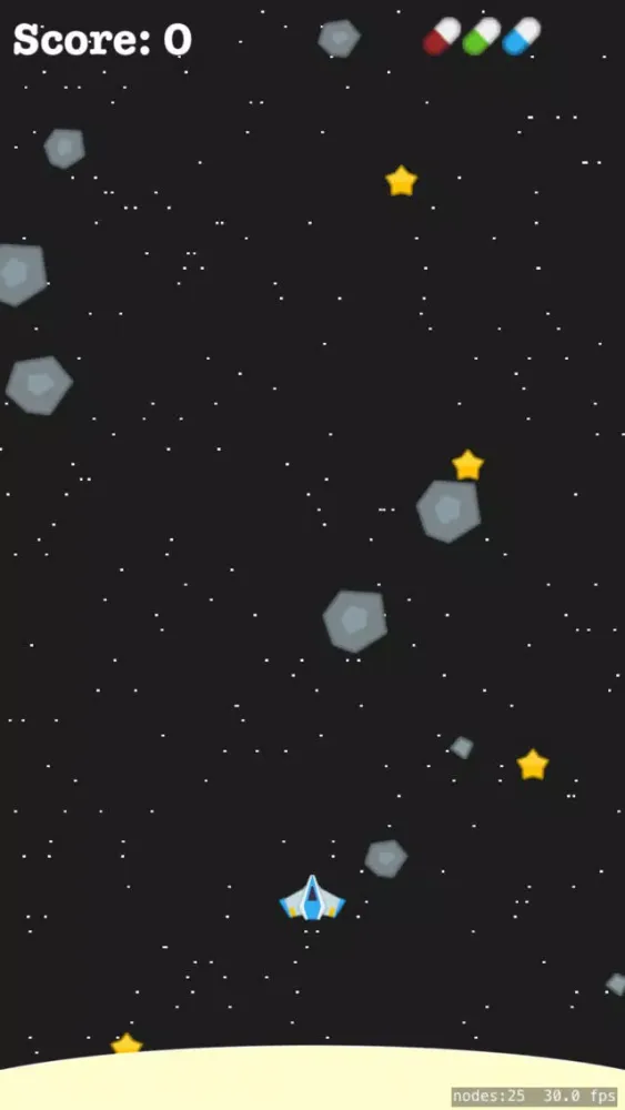 Captures d'écran de Meteor Dodge - a space adventure