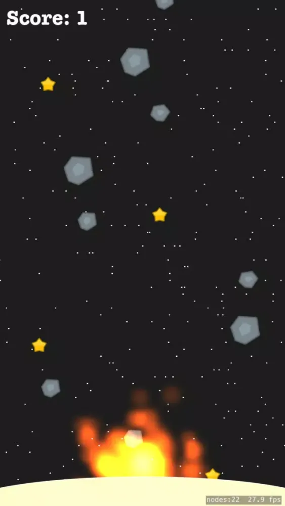 Captures d'écran de Meteor Dodge - a space adventure