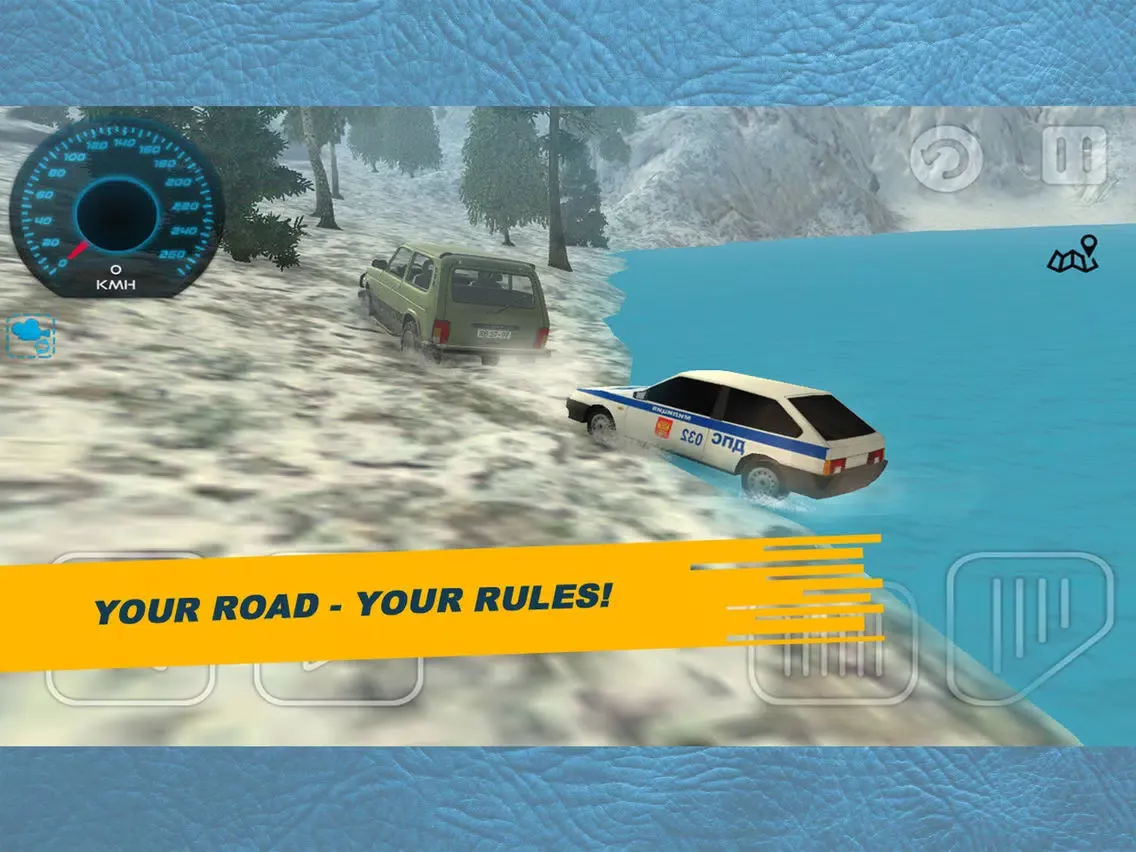 تصاویر Russian cars Traffic Police 2108 iPad 