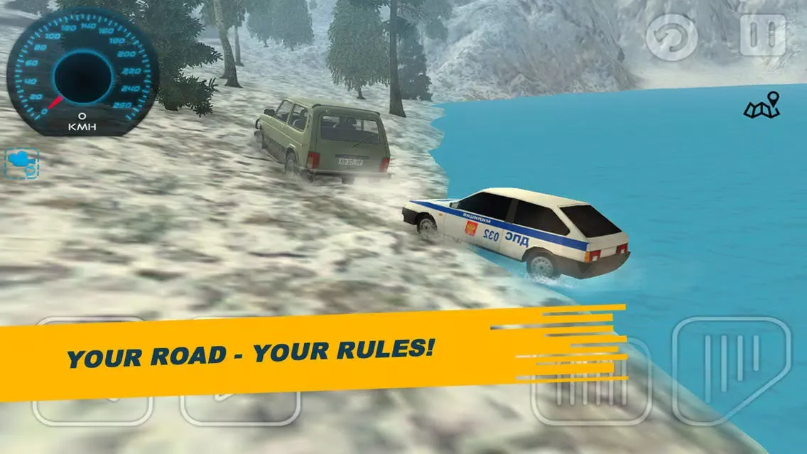 تصاویر Russian cars Traffic Police 2108