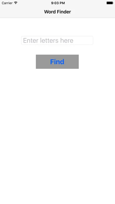 Zrzuty ekranu Jumbled Word Solver Advanced