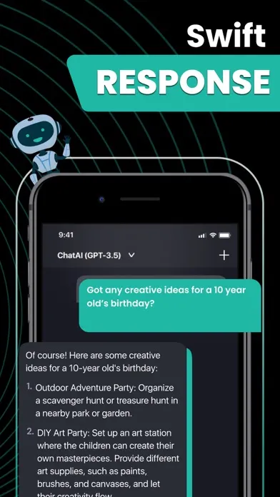 Open Chat - Ask AI Chatbot سکرین شاٹس